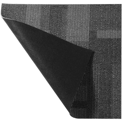 Mattplattor Återanvändbara, 24" x 24" mattrutor med stoppning fäst, mjuka vadderade mattplattor, lättinstallerad DIY för vardagsrummet i sovrummet (24 kakel, blandad grå)