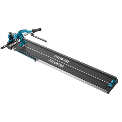 Manual Tile Cutter, 48 inch, Porcelain Ceramic Tile Cutter with Tungsten Carbide Cutting Wheel, Infrared Positioning, Anti-Skid Feet, Durable Rails for professional installers or beginners