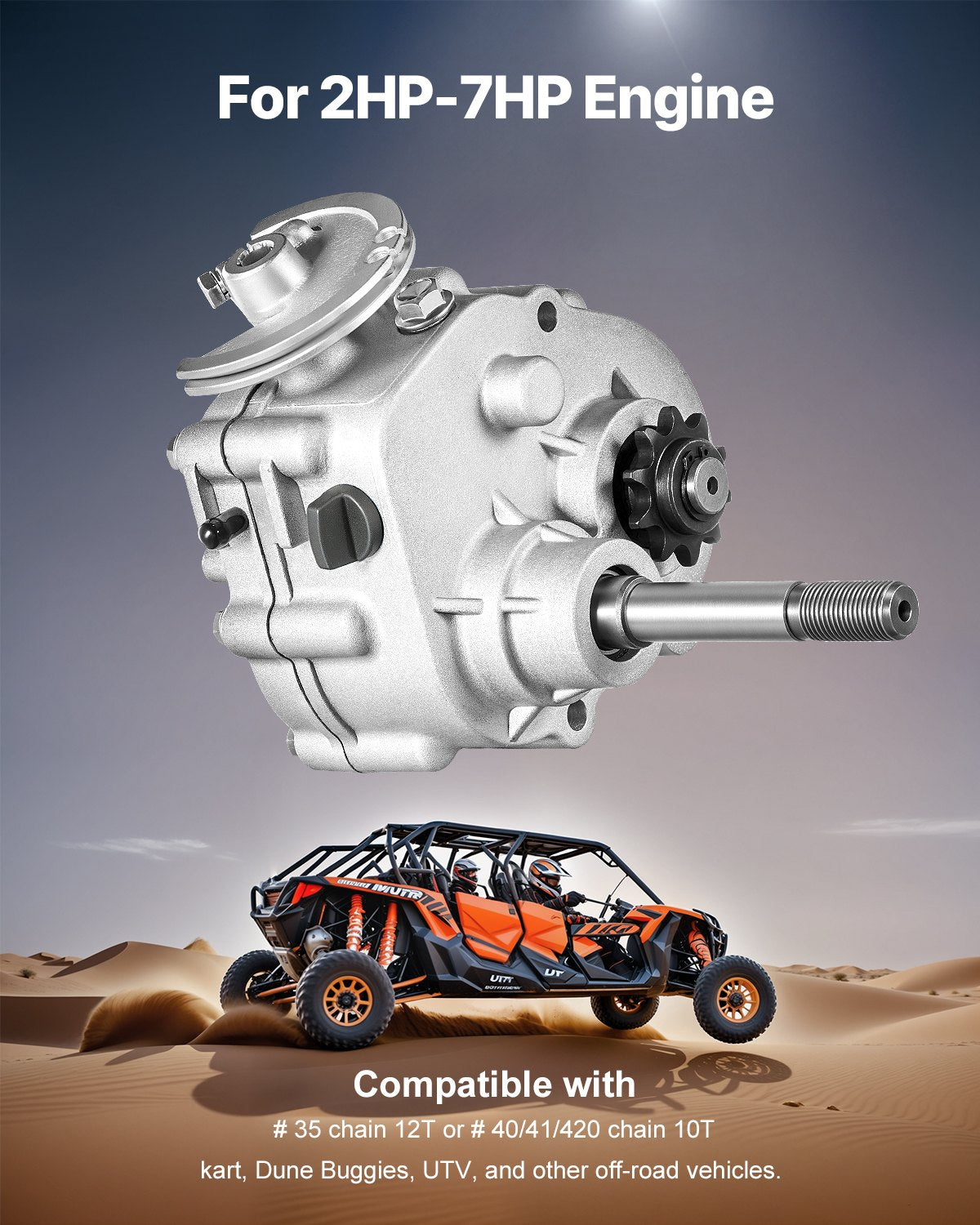 2300 U/min Antriebskupplung, hochfeste Kupplung mit 2–7 PS-Motor und Schaltmodus