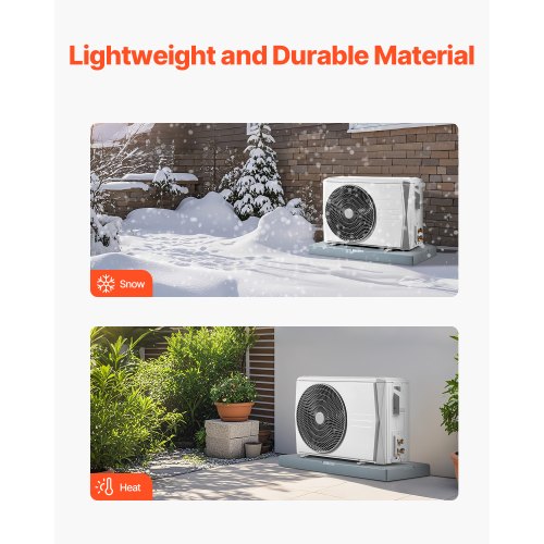 Mini-Split-Pad für 9000–36000 BTU Antivibrationspads für den Außenbereich