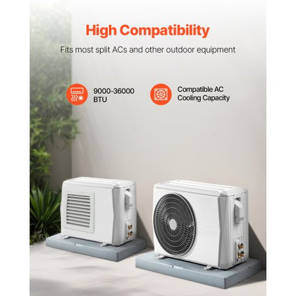 Mini-Split-Pad für 9000–36000 BTU Antivibrationspads für den Außenbereich