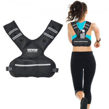 20-32lb Adjustable Weight Vest for Men and Women Strength Training Running | EU