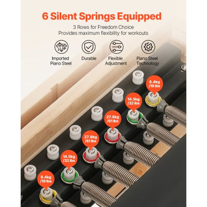 Pilates Reformer Trä Pilatesmaskin Hemmagym Träningsutrustning |  EU