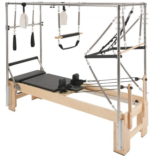 Pilates Reformer Trä Pilatesmaskin Hemmagym Träningsutrustning |  EU