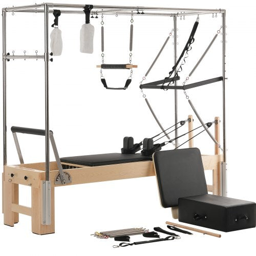 Pilates Reformer Trä Pilatesmaskin Hemmagym Träningsutrustning |  EU