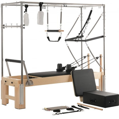 Pilates Reformer Trä Pilatesmaskin Hemmagym Träningsutrustning |  EU