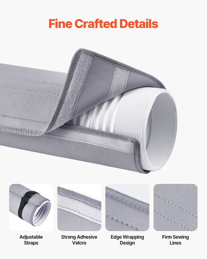 Klimaanlagen-Schlauchschutz, tragbare, isolierte AC-Abluftschlauchhülle