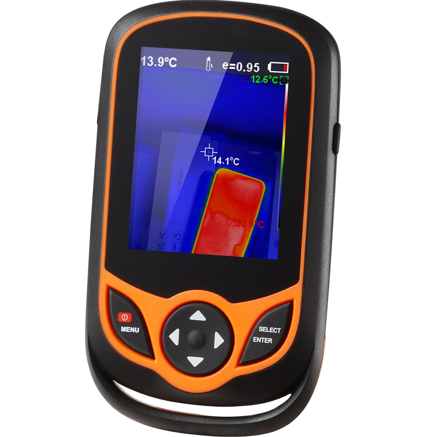 Värmekamera 256x192 IR-upplösning Fickvärmekamera & WiFi