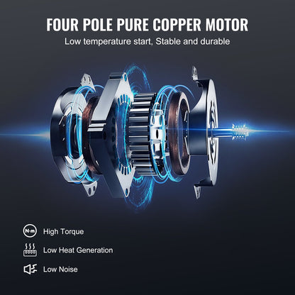 1/4 HP 4.5 CFM AC Vacuum Pump and Gauge Set, Single Stage Rotary Vane HVAC Air Vacuum Pump A/C Refrigerant Kit Manifold Gauge Set, with Three-Color Hose Carry Bag, Applicable to R134a, R410a