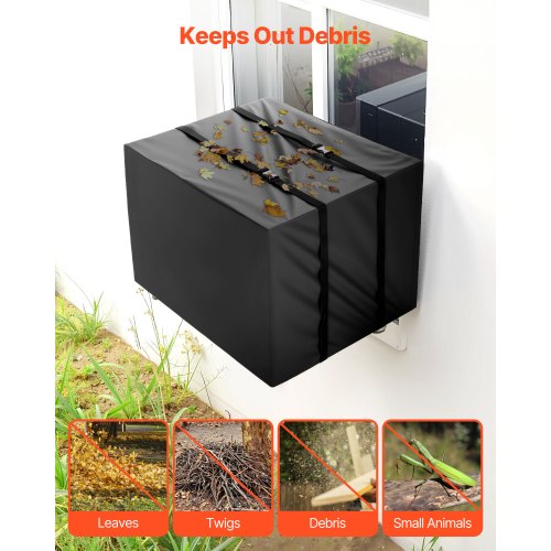 Klimaanlagenabdeckung 530 x 400 x 380 mm Wasserdicht Verstellbarer Gurt | EU