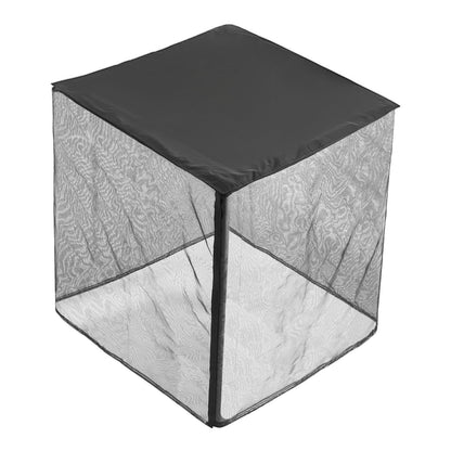 Air Conditioner Cover, 28 x 28 x 32 inch Ac Cover for Air Conditioning Unit, Dual-Layer, Detachable Canopy,Waterproof Polyester, Universal HVAC Protector for Outdoor Outside Ac Unit, Black