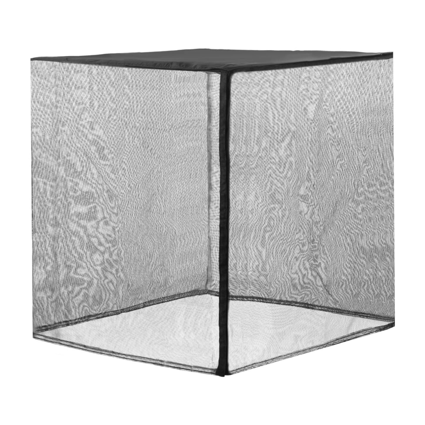 Air Conditioner Cover, 32 x 32 x 36 inch Ac Cover for Air Conditioning Unit, Dual-Layer, Detachable Canopy,Waterproof Polyester, Universal HVAC Protector for Outdoor Outside Ac Unit, Black