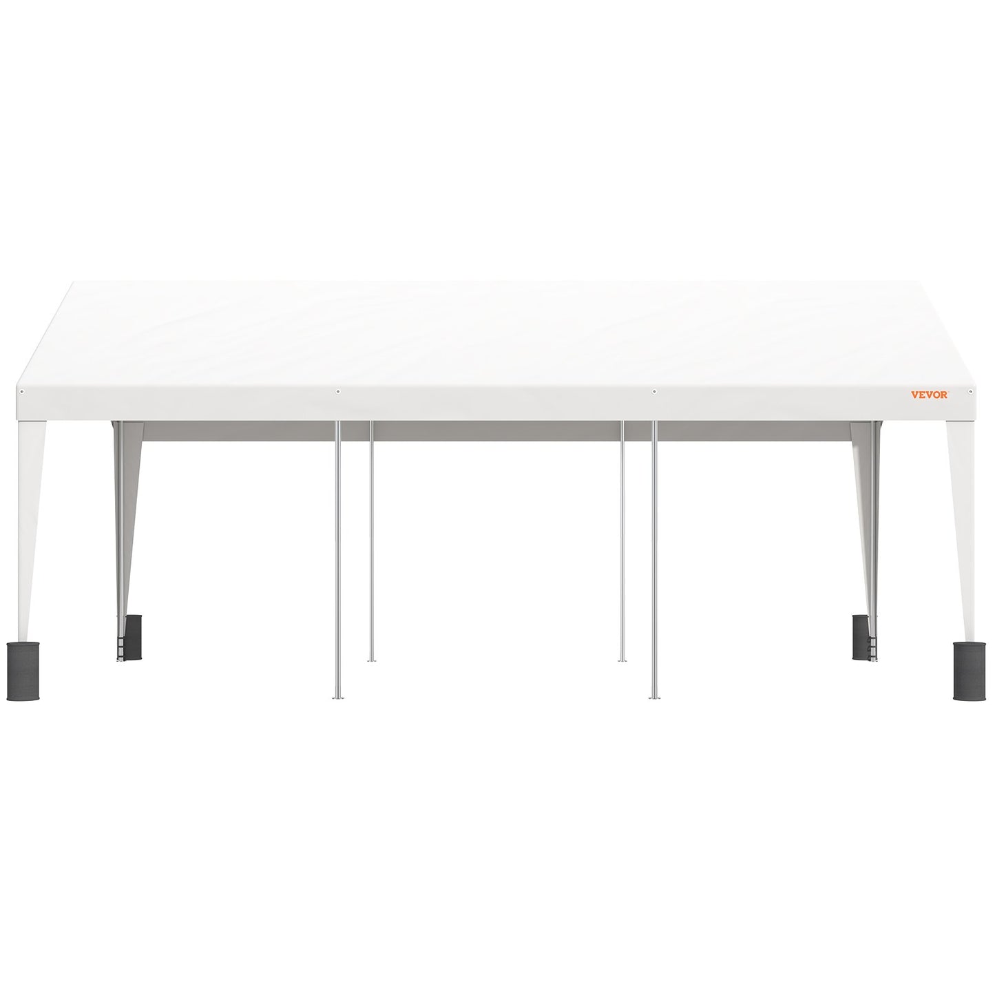 Carport, 10x20 fot Heavy Duty Car Canopy Garage Boat Shelter Partytält med 8 förstärkta stolpar och 4 viktpåsar, UV-beständig vattentät presenning för SUV, F150, bil, lastbil, båt