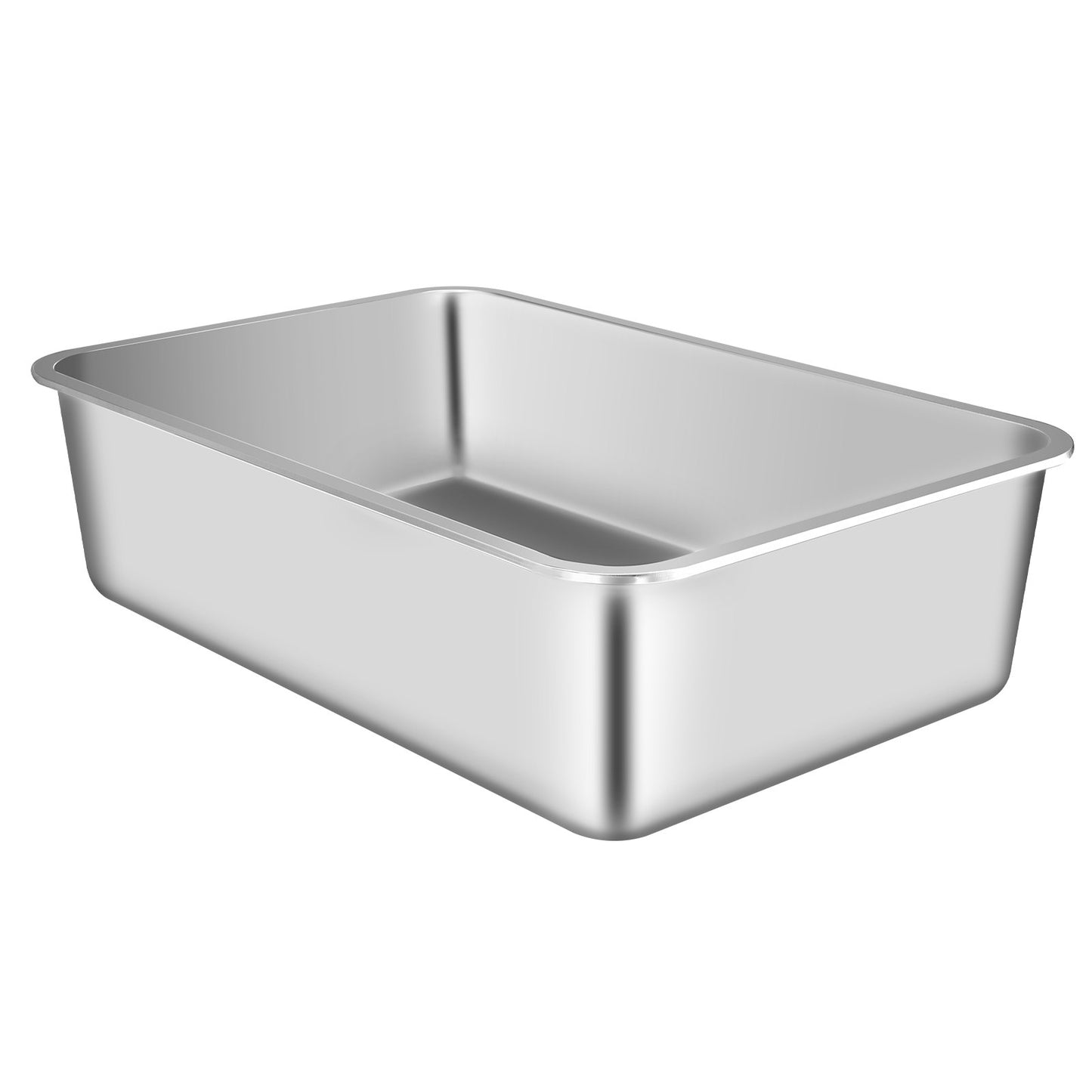 6 Zoll tiefe Katzentoilette Geruchsfreie Katzentoilette mit filterndem Fußteil