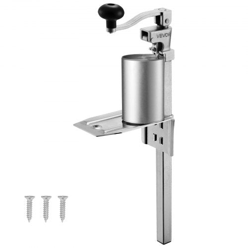 Kommersiell konservöppnare, Kraftig manuell bordskonservöppnare för burkar upp till 300 mm höjd, Höjdjusterbara professionella konservöppnare fästa med skruvar, för restaurang, hotell och livsmedelsbutik |  EU