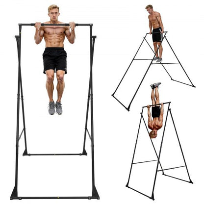Yoga Stand Frame, Max 440.9 lbs Load Swing Stand, Triangular Structure Yoga Aerial Rig, Aerial Silk Stands with EVA Foam, 4-Level Horizontal & 6-Level Vertical Adjustment, Multi-Functional