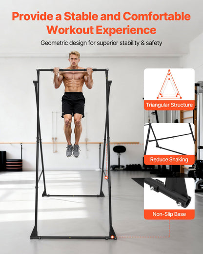 Yoga Stand Frame, Max 440.9 lbs Load Swing Stand, Triangular Structure Yoga Aerial Rig, Aerial Silk Stands with EVA Foam, 4-Level Horizontal & 6-Level Vertical Adjustment, Multi-Functional