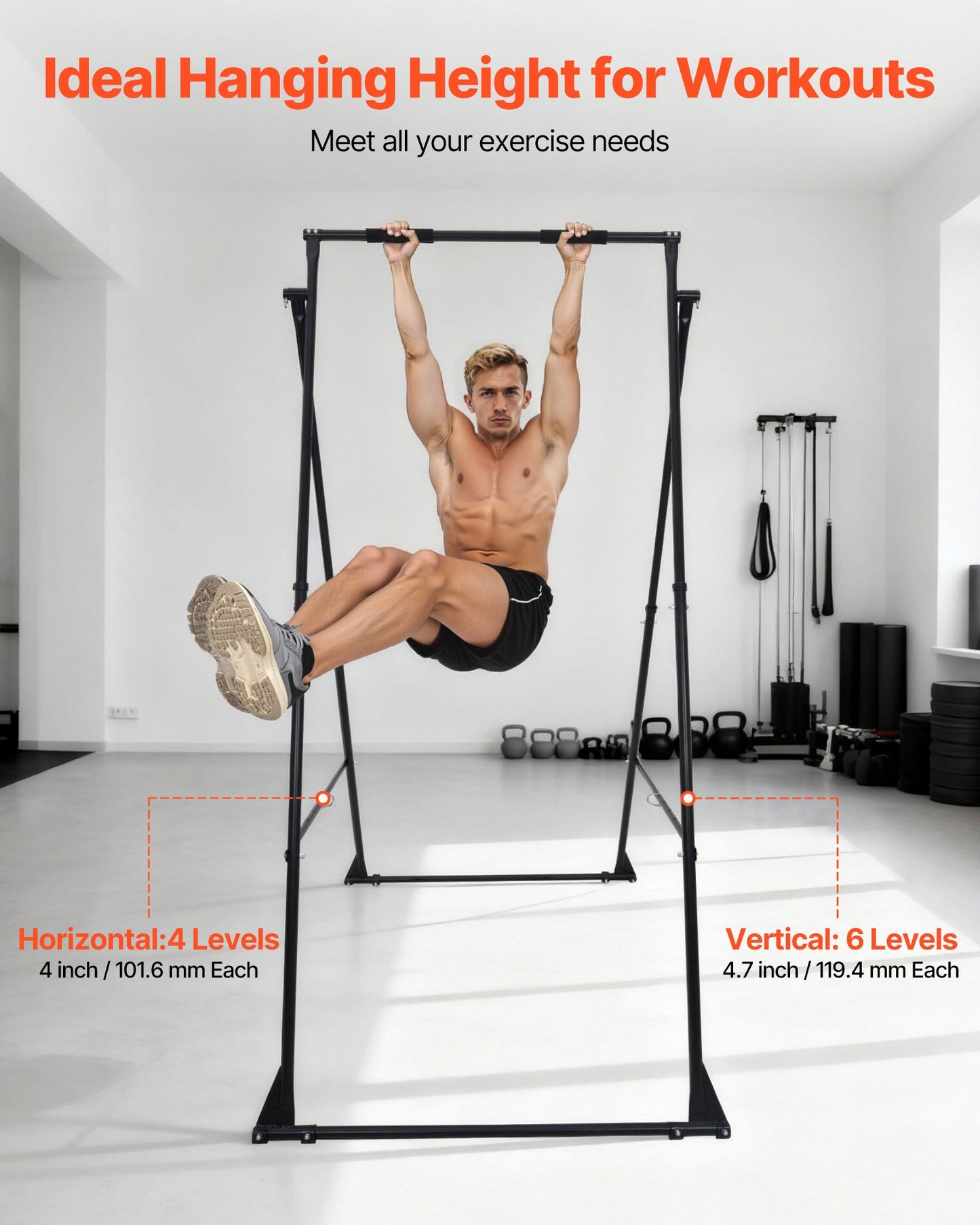 Yoga Stand Frame, Max 440.9 lbs Load Swing Stand, Triangular Structure Yoga Aerial Rig, Aerial Silk Stands with EVA Foam, 4-Level Horizontal & 6-Level Vertical Adjustment, Multi-Functional