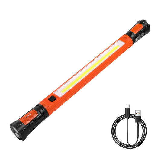 Underhuv Arbetsljus 1250LM 6000mAh LED Magnetisk Arbetsljus Uppladdningsbar