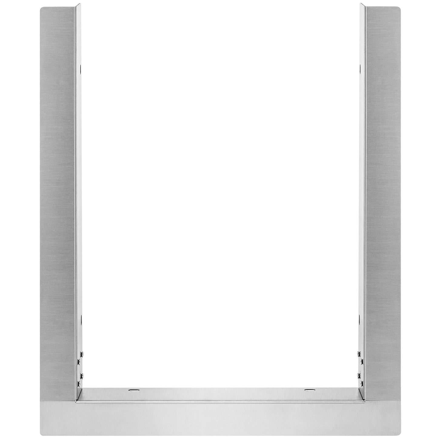 Outdoor-Finishing-Rahmen, 12,2 x 18 Zoll Rahmen-Finishing, Edelstahl-Outdoor-BBQ-Rahmen für doppelseitigen Brenner, Grill-Finishing-Rahmen, geeignet für Outdoor-Küche und Grillinsel