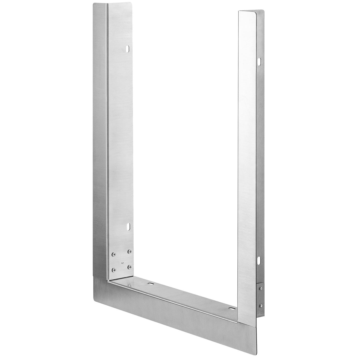 Outdoor-Finishing-Rahmen, 12,2 x 18 Zoll Rahmen-Finishing, Edelstahl-Outdoor-BBQ-Rahmen für doppelseitigen Brenner, Grill-Finishing-Rahmen, geeignet für Outdoor-Küche und Grillinsel