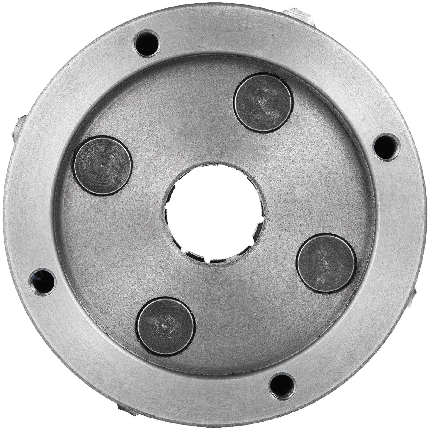 K72-125 5 Inch Lathe Chuck Independent Reversible Jaw 125MM Metal Lathe Machine Accessories for Mini Metal Lathe Machine 4 Jaw Lathe Chuck