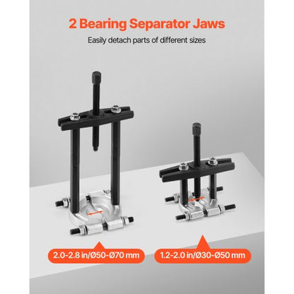 14-DELARS Lageravdragarsats Lagerseparator Delarverktyg med Väska 5 Ton |  EU