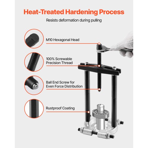 14-DELARS Lageravdragarsats Lagerseparator Delarverktyg med Väska 5 Ton |  EU