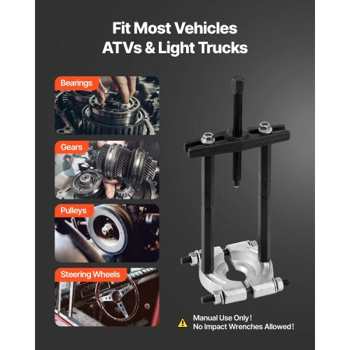 14-DELARS Lageravdragarsats Lagerseparator Delarverktyg med Väska 5 Ton |  EU