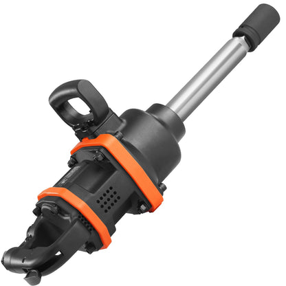 1 Inch Air Impact Wrench, Up to 3160 ft-lbs High Reverse Torque Output 1" Pneumatic Impact Gun w/ 8 Inch Extended Anvil & Carrying Case for Heavy Duty Repairs and Maintenance