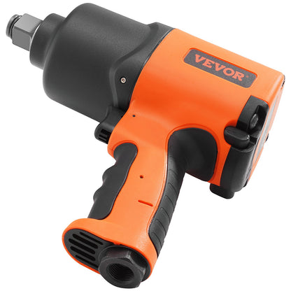 Air Impact Wrench, 3/4-Inch Drive Air Impact Gun, Up to 1870ft-lbs Nut-busting Torque, Composite Pneumatic Impact Wrench for Auto Repairs and Maintenance Heavy Duty
