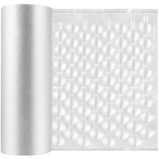 Air Cushion Film, 984 Ft Längd Air Kudde Bubble Bags Film, 16 tums bredd Film, Roll Bubble Bags Film för Wrap Machine