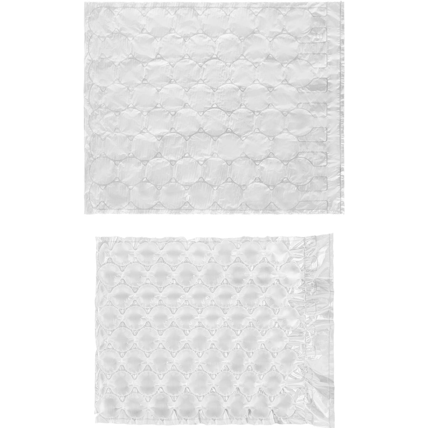 Air Cushion Film, 984 Ft Längd Air Kudde Bubble Bags Film, 16 tums bredd Film, Roll Bubble Bags Film för Wrap Machine