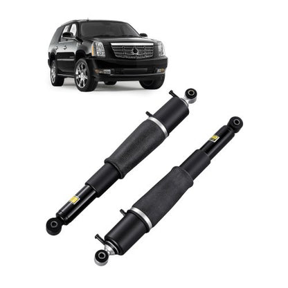 Rear Air Shock Absorber Strut, 2 PCS, Compatible with Cadillac Escalade, Chevrolet Avalanche/Silverado/Suburban/Tahoe, GMC Yukon/Yukon XL, Replacement for 25979394 25979393 25979391 25885469