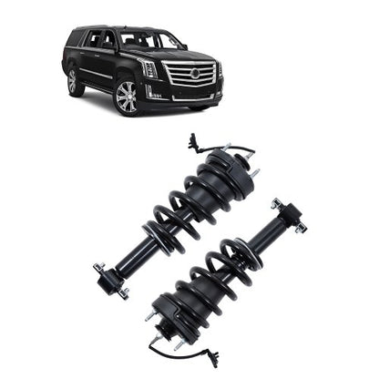 Front Air Shock Absorber Strut, 2 PCS, Compatible with Cadillac Escalade, Chevrolet Silverado/Suburban/Tahoe, GMC Sierra/Yukon, Replacement for 84176631 84061228 84977478 23312167 23464589