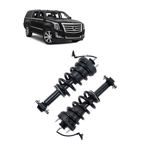 Front Air Shock Absorber Strut, 2 PCS, Compatible with Cadillac Escalade, Chevrolet Silverado/Suburban/Tahoe, GMC Sierra/Yukon, Replacement for 84176631 84061228 84977478 23312167 23464589