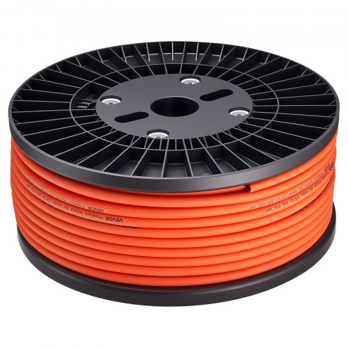 Air Hose, 1/4" x 250ft Hybrid Air Hose, Lightweight, Kink Resistant, Pneumatic Hoses with Three-Layer Hybrid Material for Auto, Home & Building, 300 PSI, All-Weather Flexibility, Orange