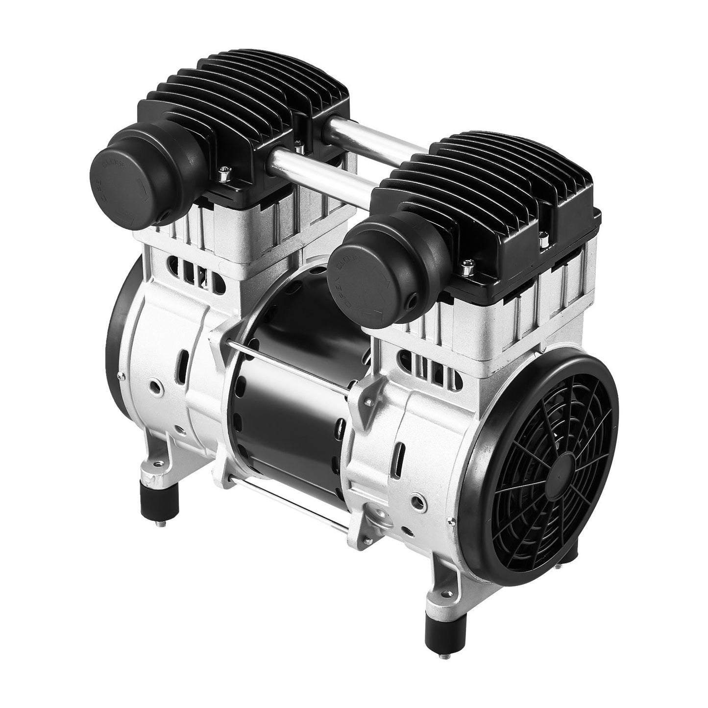 Air Compressor Motor, 2HP 5.2CFM @ 90PSI Oil Free Air Compressor Pump & Max. 145PSI Pressure, 78dB Ultra-Quiet Compressor Motor for Auto Repair, Tire Inflation, Spray Painting, Woodwork Nailing