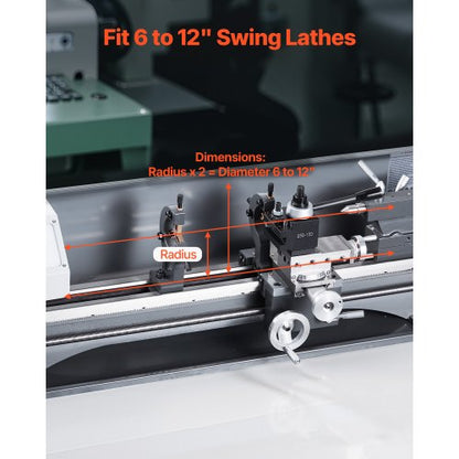 Schnellwechsel-Werkzeugsatz, 6-teilig, Drehbankhalter für 6"-12" Mini-Drehbank
