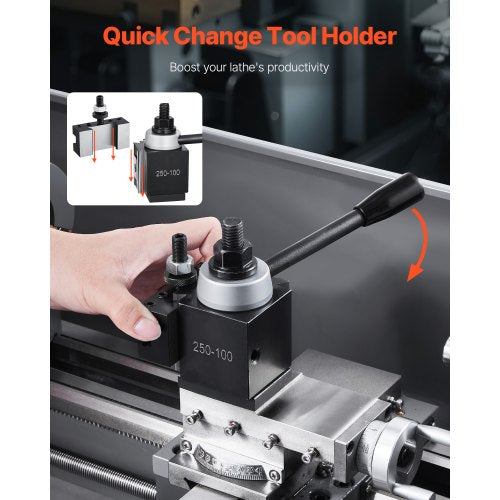 Schnellwechsel-Werkzeugsatz, 6-teilig, Drehbankhalter für 6"-12" Mini-Drehbank