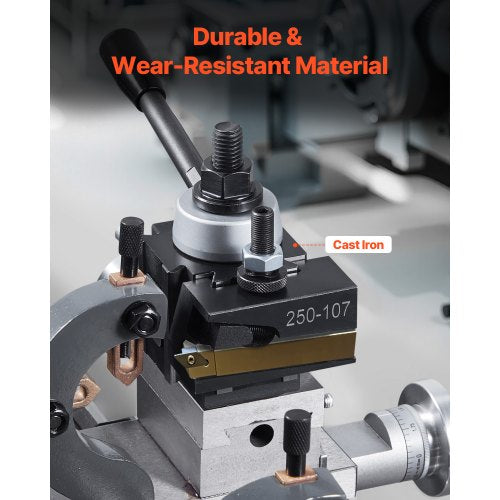 Schnellwechsel-Werkzeugsatz, 6-teilig, Drehbankhalter für 6"-12" Mini-Drehbank