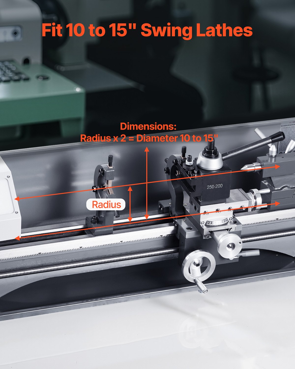 Quick Change Tool Post Set, 8 Pcs, Includes Lathe Tool Holders, Wedge Type Tool Post with Turning Tool Holder Accessories, for Mini Lathe & Metal Lathe 10"-15" Swing, Durable Steel Material