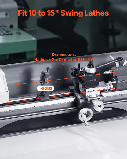Quick Change Tool Post Set, 8 Pcs, Includes Lathe Tool Holders, Wedge Type Tool Post with Turning Tool Holder Accessories, for Mini Lathe & Metal Lathe 10"-15" Swing, Durable Steel Material