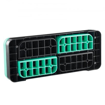 Aerobic-Trainings-Stepper-Plattform, verstellbar, 4 Stufen, Grün | EU