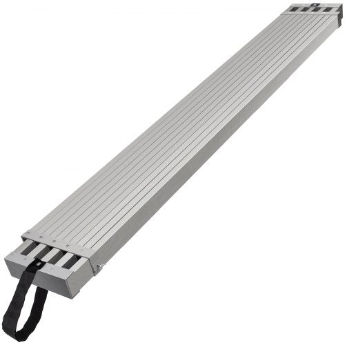 Telescoping Aluminum Work Plank, 6-9 Feet 500lbs Capacity, 12.5 inch Width Aluminum Scaffold Plank,Extension Staging Plank with Skid-Proof Platform Scaffold Ladder Accessory