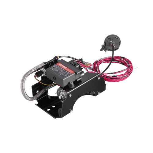 Air Shock Controller Kit, 12V 100PSI Wireless On Board Air Compressor System, App or Remote Control Air Ride Suspension Compressor Kit with Single Path System, Inflator & Air Line for Truck Van