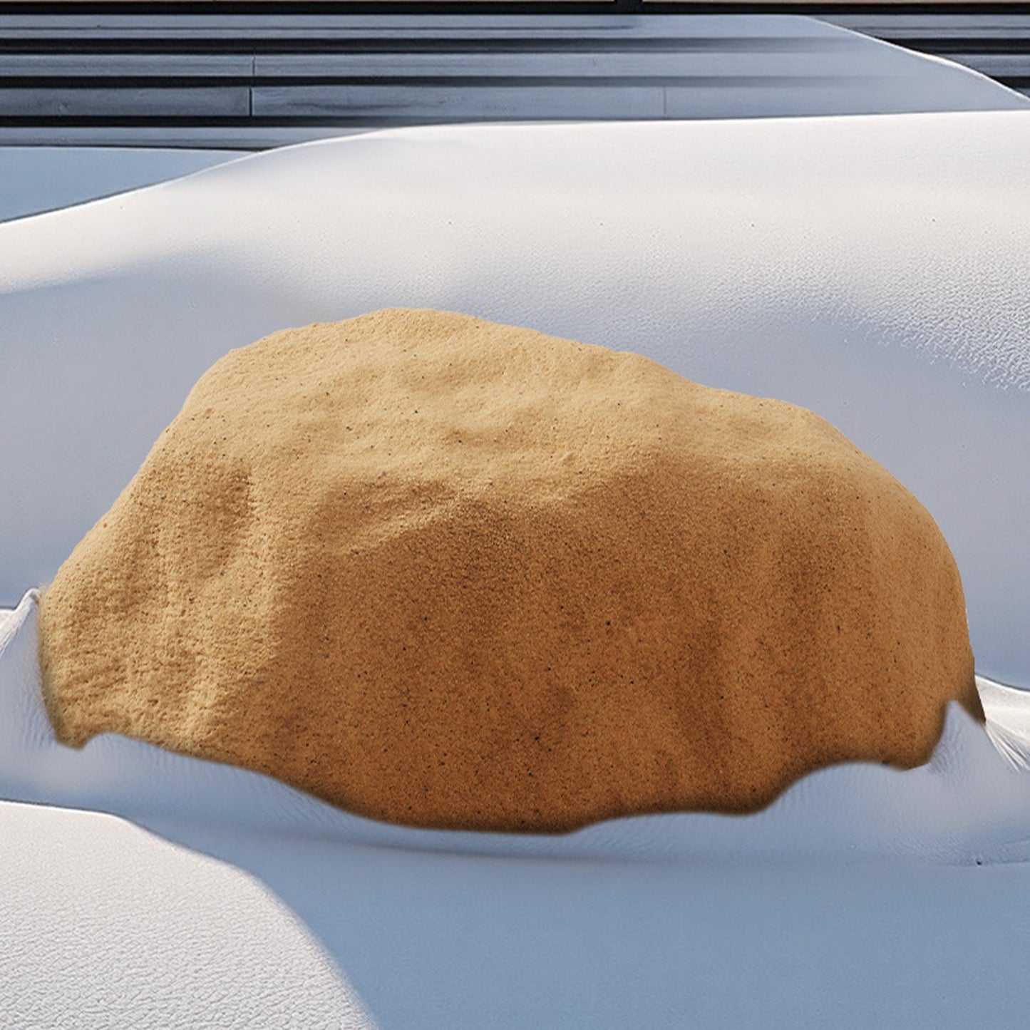 Faux Rock Cover, Outdoor Fake Rock Well Pump Cover, Realistic Natural Texture, Lightweight & Weather-Resistant Artificial Boulder for Landscaping Garden Yard Décor, Sand Yellow, Small Size