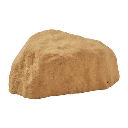 Faux Rock Cover, Outdoor Fake Rock Well Pump Cover, Realistic Natural Texture, Lightweight & Weather-Resistant Artificial Boulder for Landscaping Garden Yard Décor, Sand Yellow, Small Size
