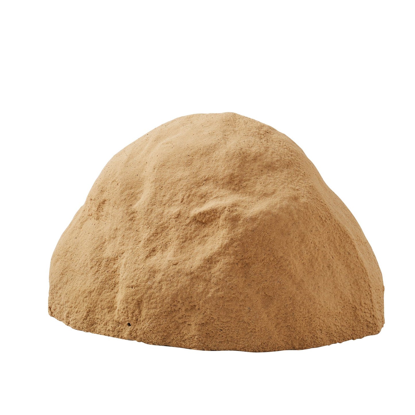 Faux Rock Cover, Outdoor Fake Rock Well Pump Cover, Realistic Natural Texture, Lightweight & Weather-Resistant Artificial Boulder for Landscaping Garden Yard Décor, Sandy Brown, Medium Size