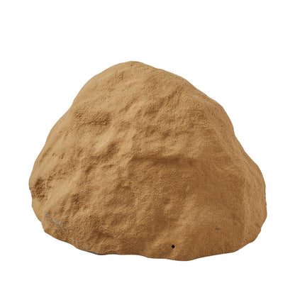 Faux Rock Cover, Outdoor Fake Rock Well Pump Cover, Realistic Natural Texture, Lightweight & Weather-Resistant Artificial Boulder for Landscaping Garden Yard Décor, Sandy Brown, Medium Size